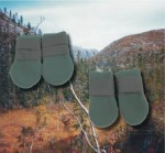 Jegerens korte potesokker, frambein